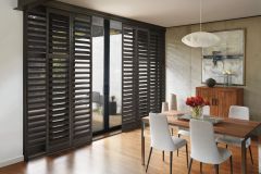 Shutters on a Track System