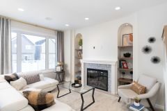 Custom Living room Drapery