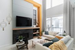 Custom Living room Drapery