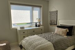 Roller Shade in Bedroom 