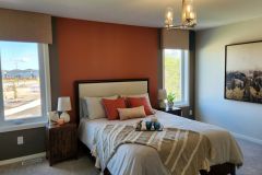 Custom Cornice Boxes in Bedroom