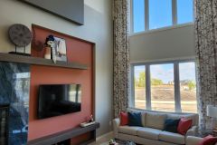 Custom Living room Drapery