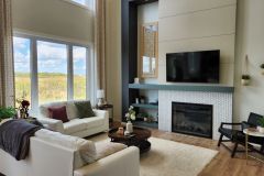 Custom Living room Drapery