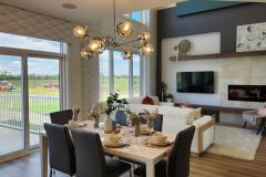 Custom Drapery and Cornice box