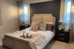 Custom Sheer Bedroom Drapery