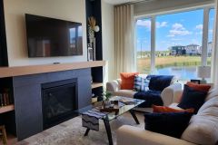 Custom Living room Drapery