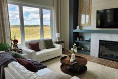 Custom Living room Drapery