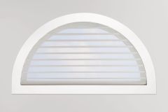 Fixed Arch in a Sheer shade (open position)