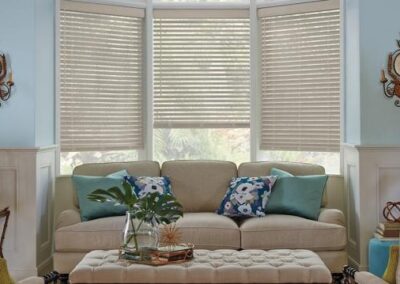 Parkland® Wirebrushed Wood Blinds