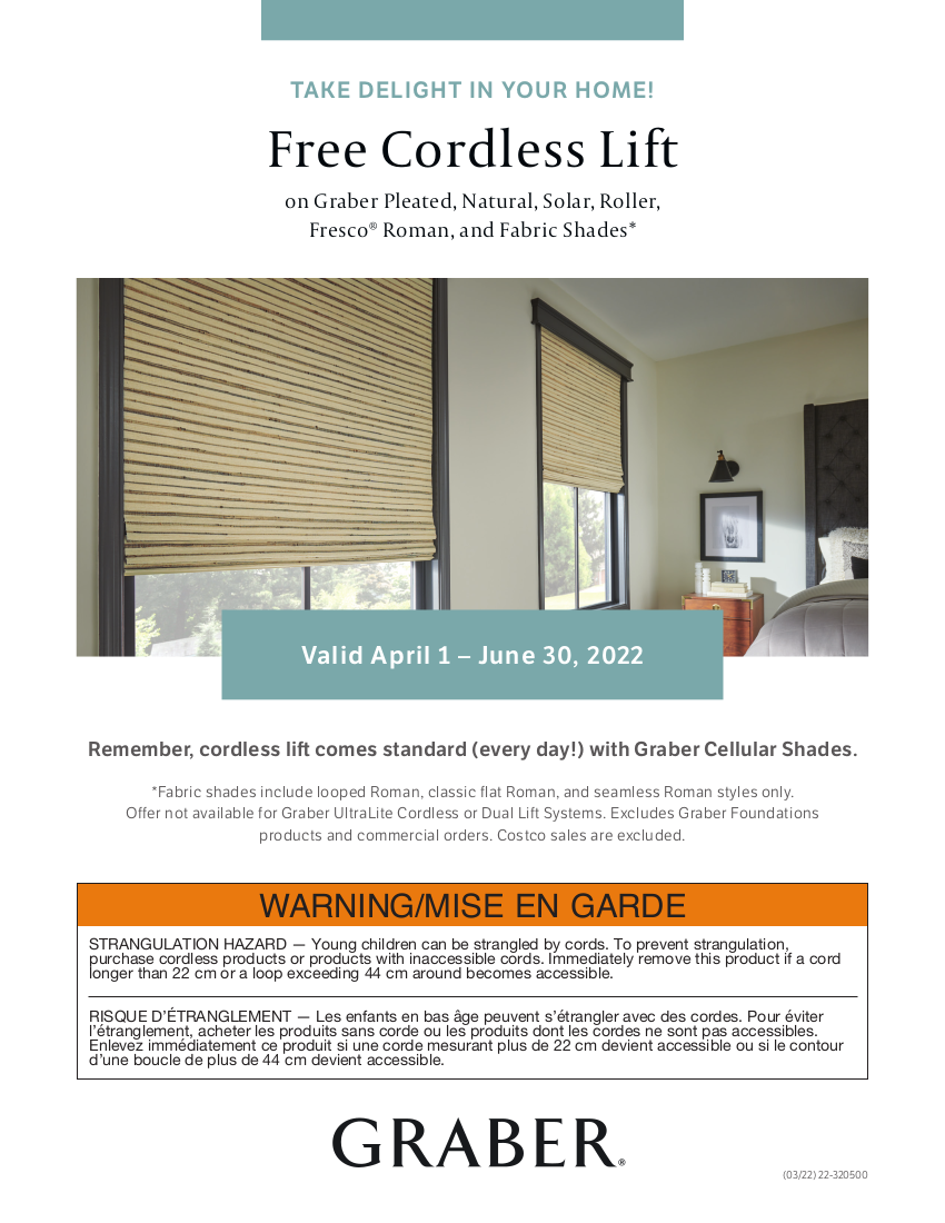 Free Cordless Lift | GRABER