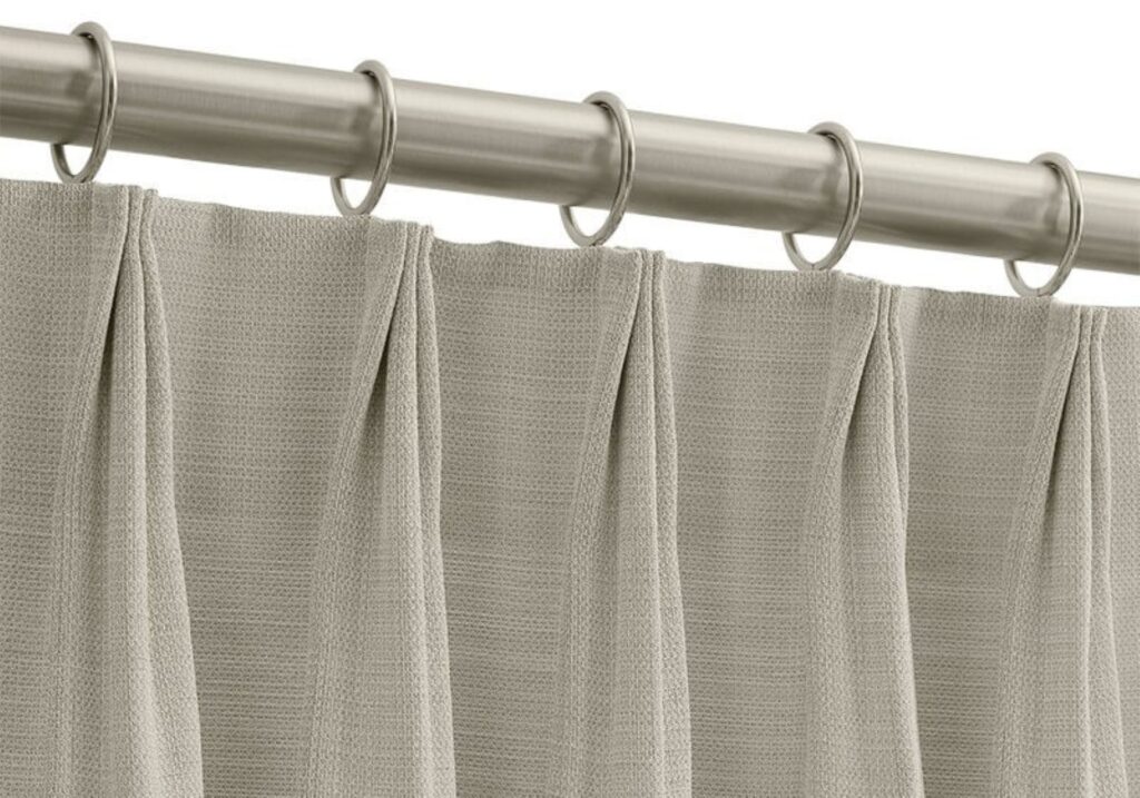 Top Pinch Pleat Drapery