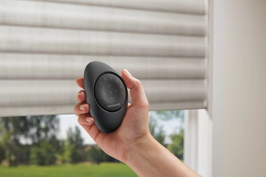 hand held remote control for shade operation