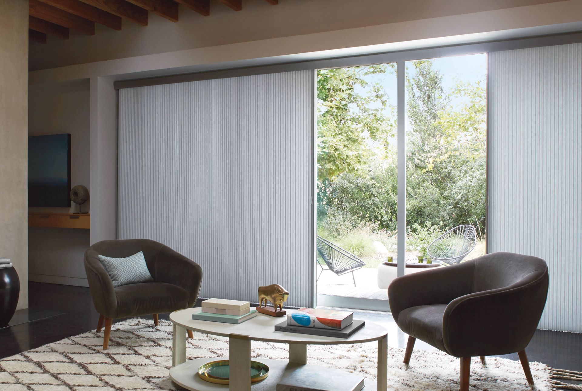 Vertiglide on a patio door makes using the door easy