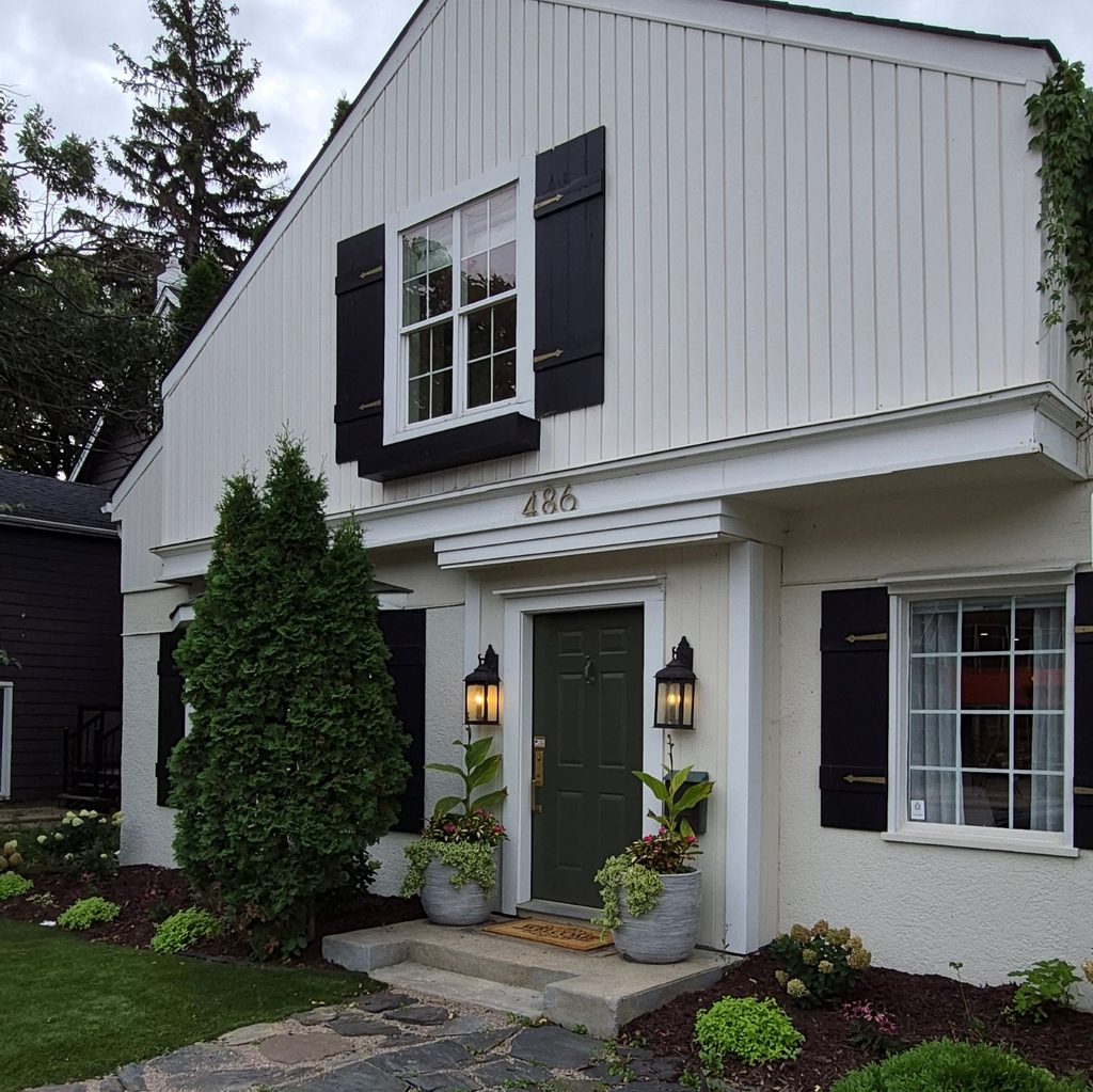 Exterior view of Blinds are Beautiful at 486 Academy Road in River Heights